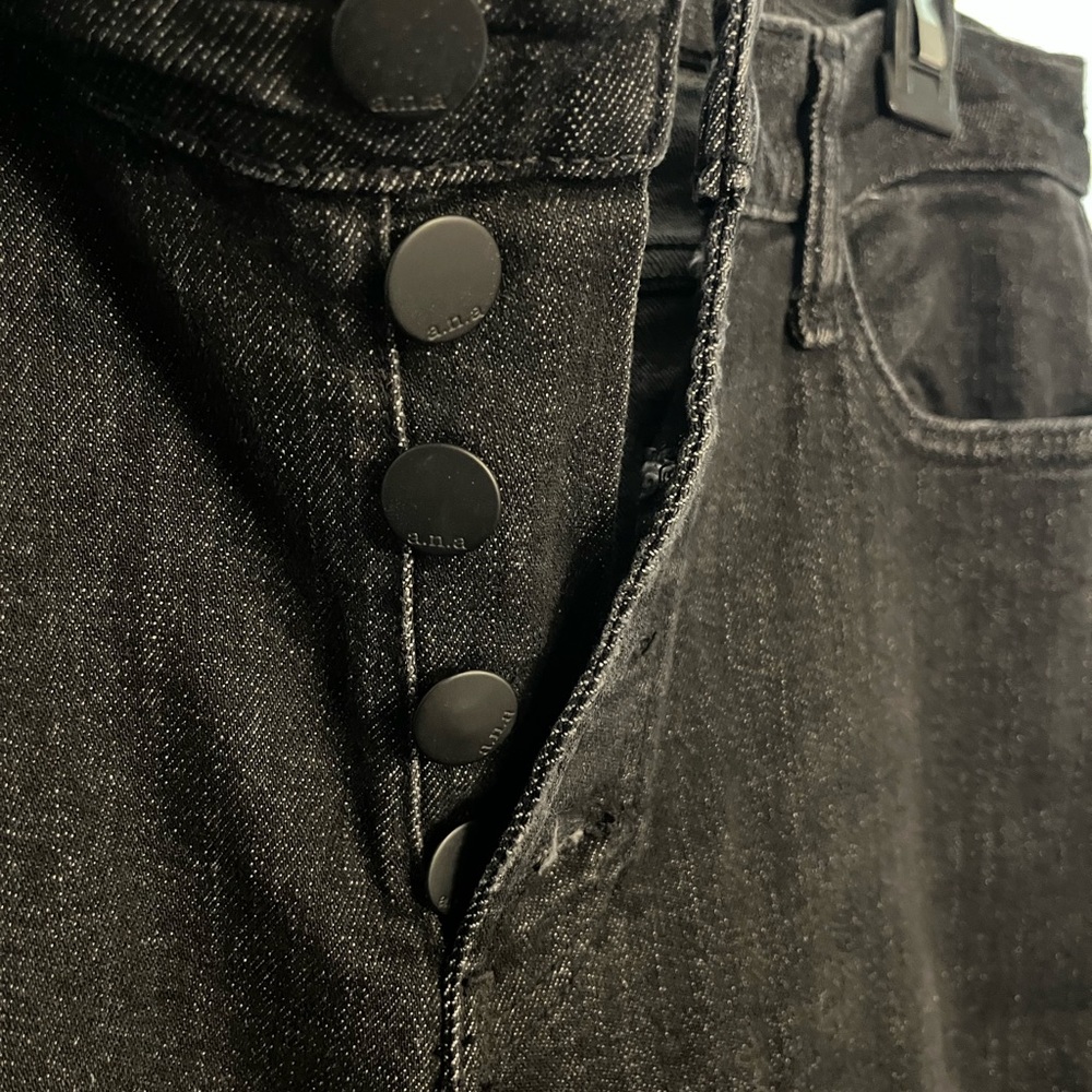 Cropped ANA Black Jean - 12